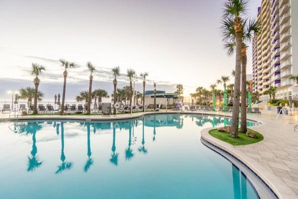 Penthouse Floor 1 Bedroom Resort Condo Direct Oceanfront Wyndham Ocean Walk - Daytona Funland 1908 Daytona Beach Exterior photo